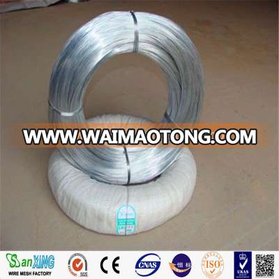 2017 high quality low price electro galvanized iron wire from anping sanxing china